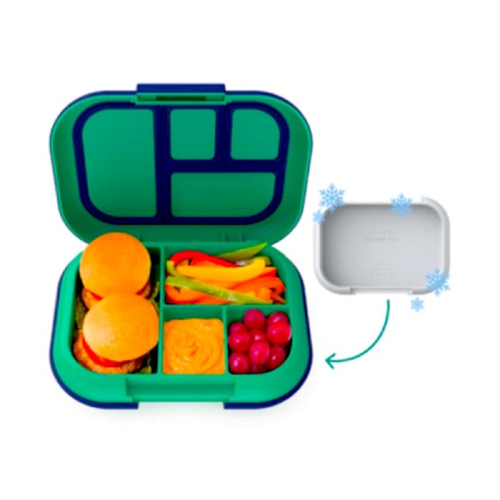 Bentgo Kids Chill Lunch Box Green & Navy